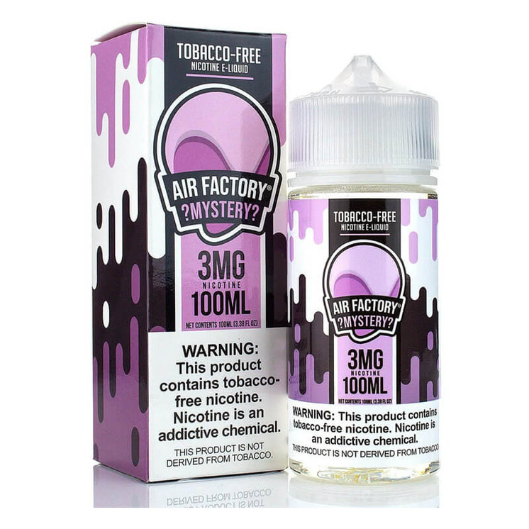 AIR FACTORY - TOBACCO FREE NICOTINE - E-LIQUID - 100ML MYSTERY