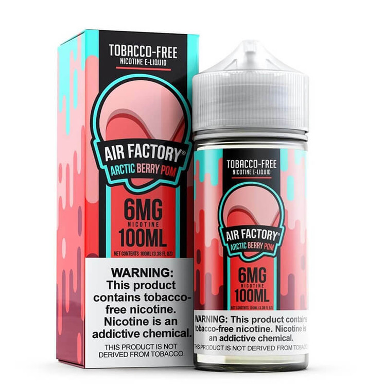 AIR FACTORY - TOBACCO FREE NICOTINE - E-LIQUID - ARCTIC BERRY POM