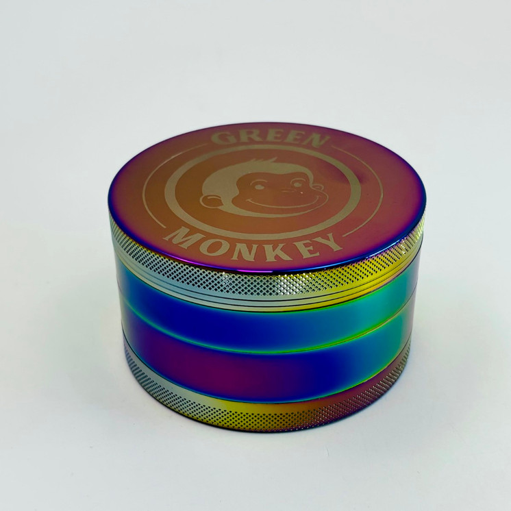 Grinder - Green Monkey - 100mm - 4 Parts