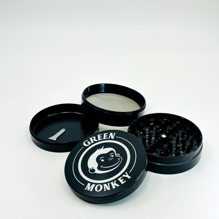 Grinder - Green Monkey - 100mm - 4 Parts