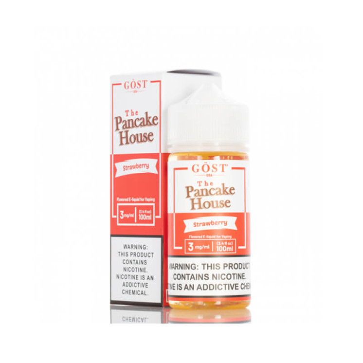 GOST USA THE PANCAKE/MILK HOUSE E-JUICE - 100ML strawberry