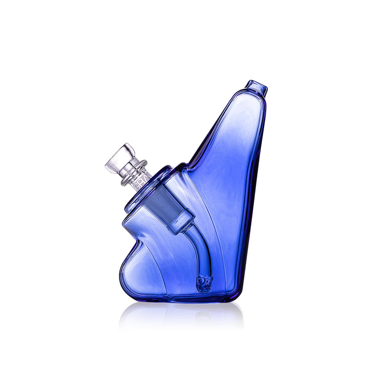 GRAV - WEDGE BUBBLER - 14MM - CUP BOWL- light cobalt 