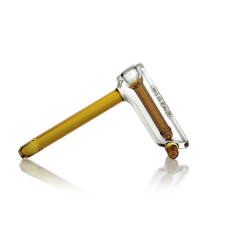 GRAV Mini Hammer Bubbler 3" BB25.0 TO BB25.17_amber
