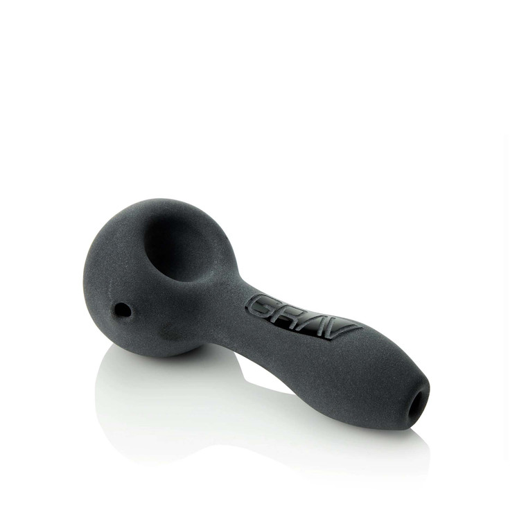 grav-4-inch-sandblasted-spoon-spf-black-color