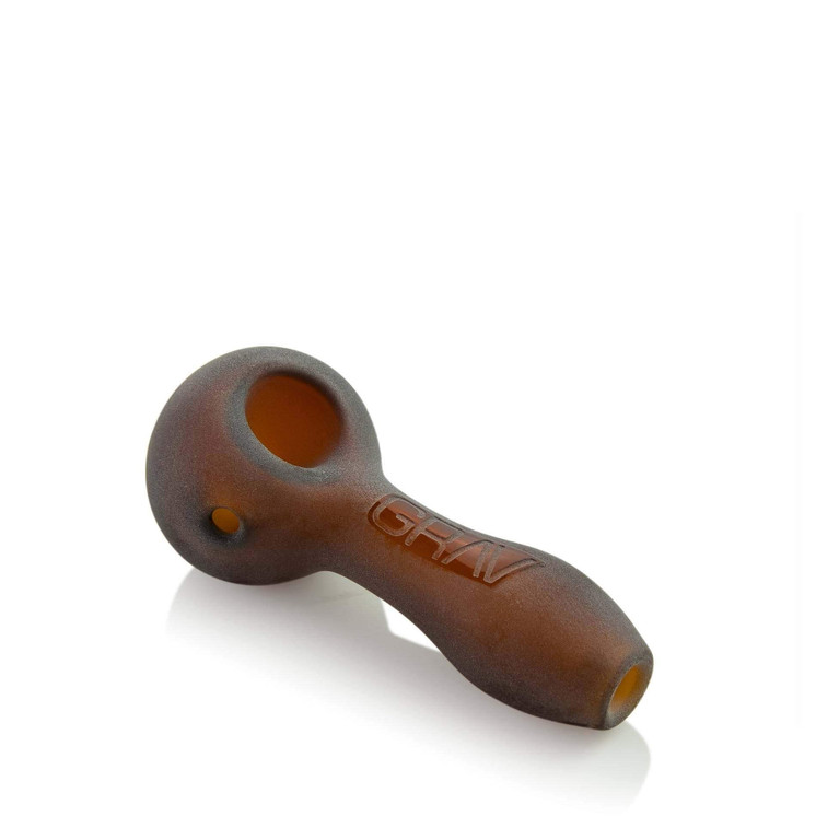grav-4-inch-sandblasted-spoon-spf-amber-color
