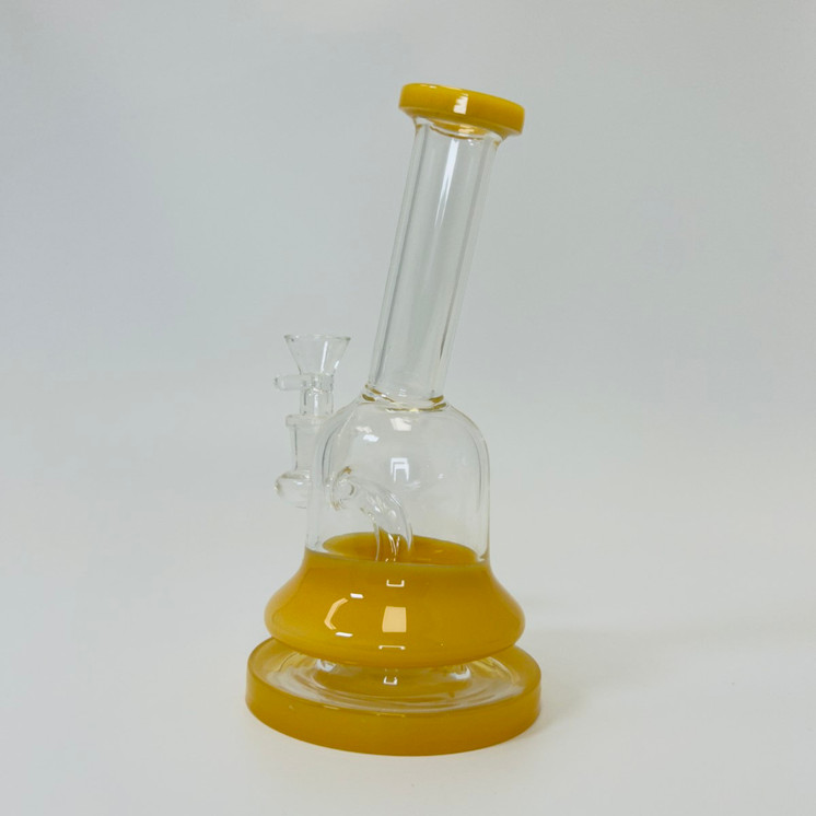 Glass Waterpipe with Shower Head - 7 Inch