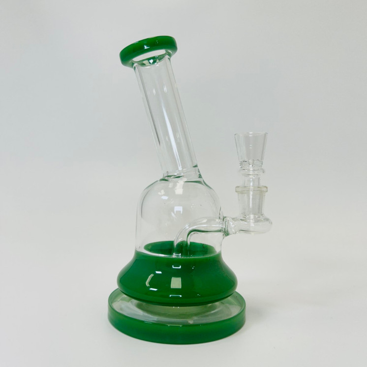 Glass Waterpipe with Shower Head - 7 Inch