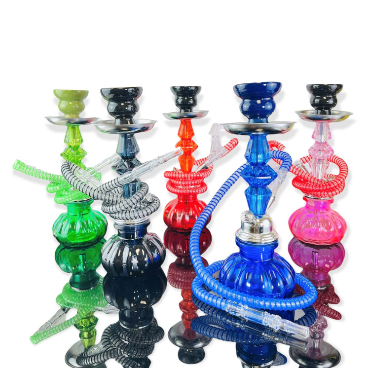  HOOKAH 11"INCH - 1HOSE - ASSORTED COLORS