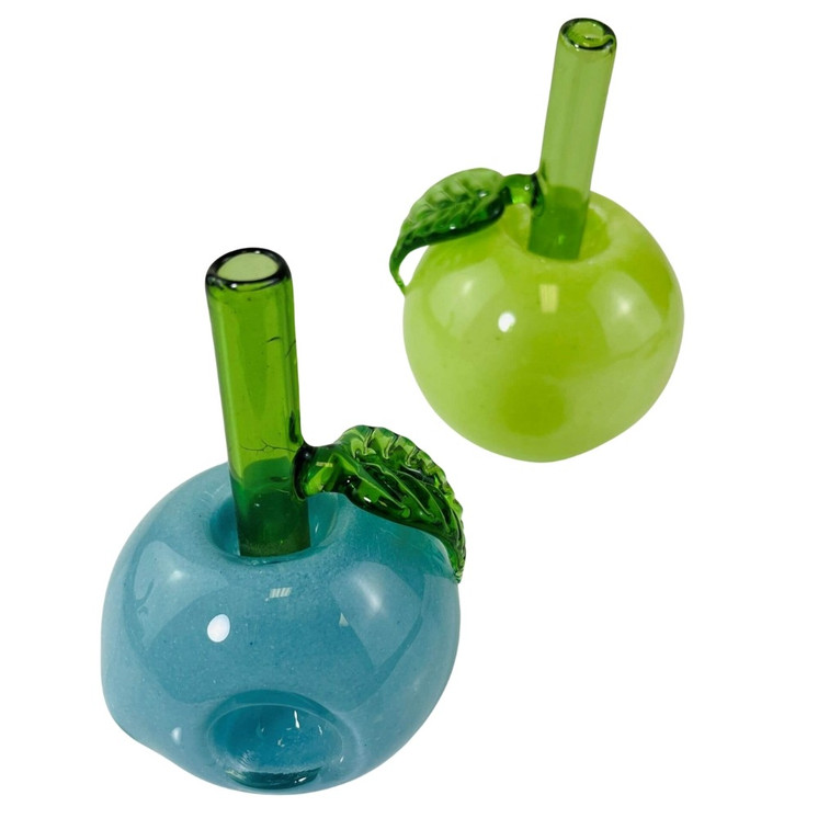 HANDPIPE 4"INCH - APPLE DESIGN - ASSORTED