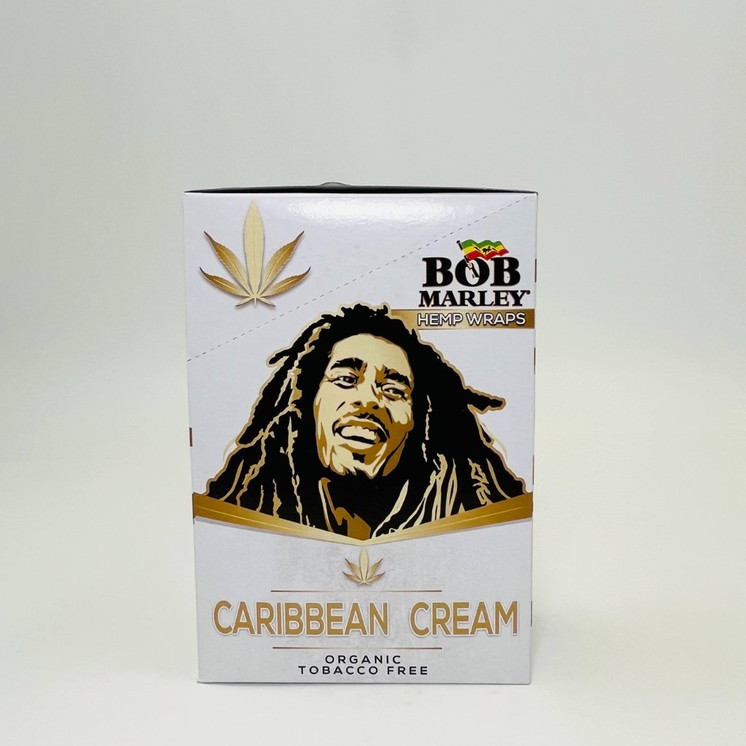 Bob Marley Hemp Wraps - 25 Packs Per Display - 2 Per Pack