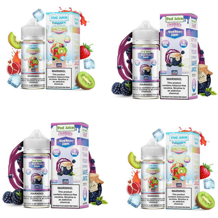 POD JUICE FREEBASE 100ML