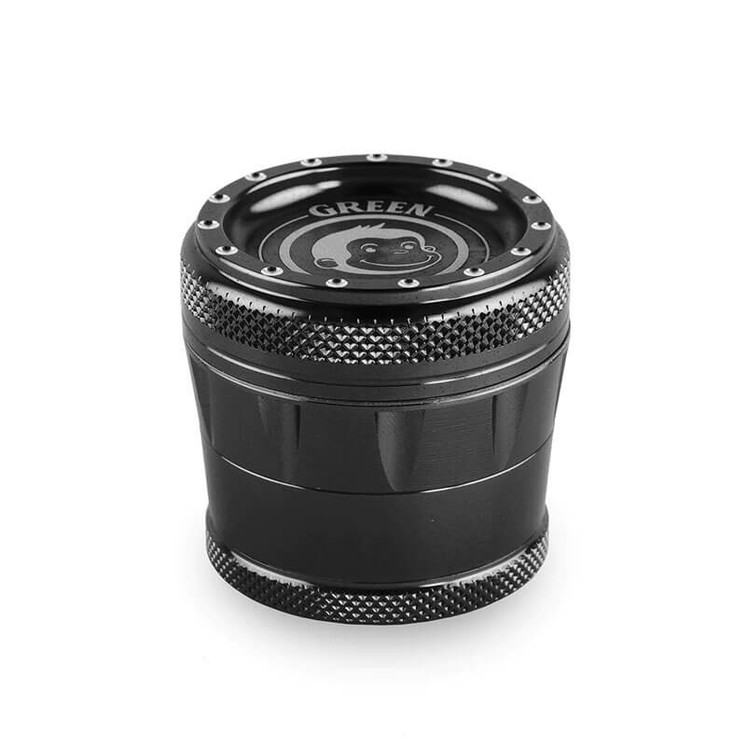 GRINDER GREEN MONKEY TAMARIN 50MM -  4 PARTS-black color