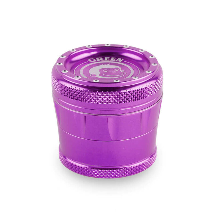 GRINDER GREEN MONKEY TAMARIN 50MM -  4 PARTS-purple color