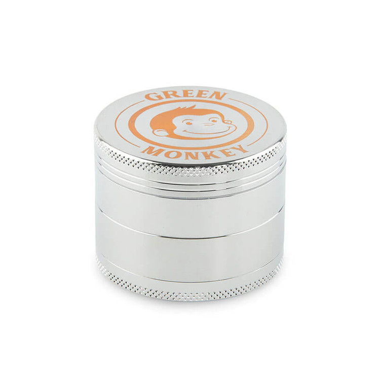 GRINDER GREEN MONKEY CAPUCHIN - 63MM - 4 PARTS -GUNMETAL COLOR