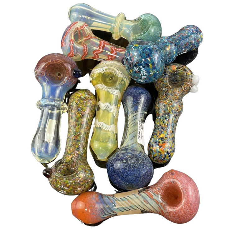 Handpipe - 4 Inches - Assorted Design - Price Per Piece