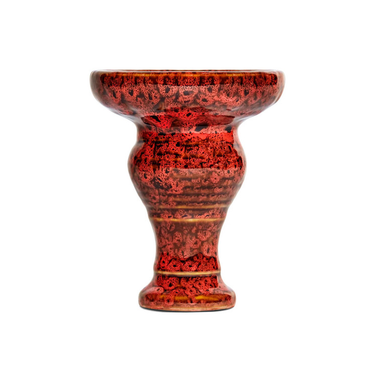 BYO AMIRA LARGE HOOKAH BOWL - C21-red color