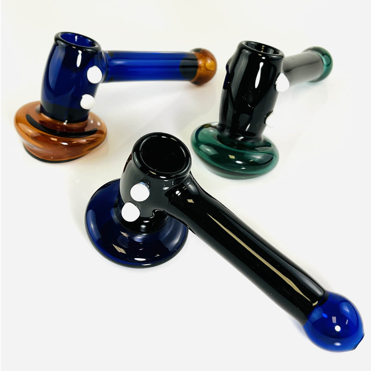 BUBBLER 7" INCH - HAMMER ASSORTED COLORS 