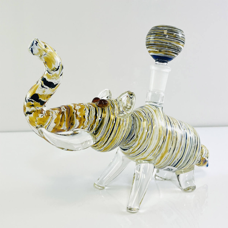 WATERPIPE 8" INCH - FANCY ELEPHANT - ASSORTED