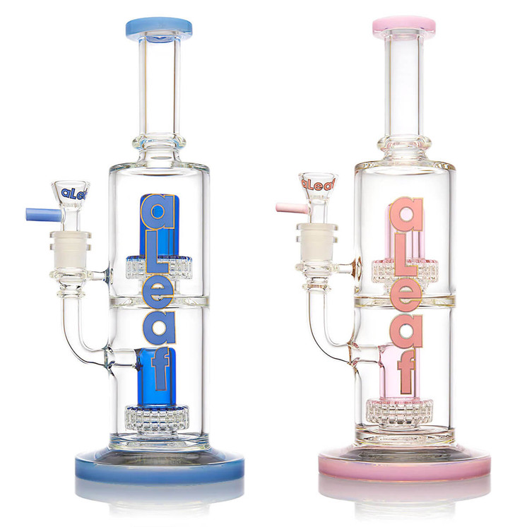 ALEAF WATERPIPE 12" INCH - THE DOUBLE MATRIX WITH CARRYING CASE - AL2053