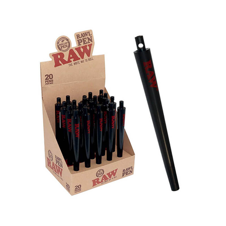 RAW BRAND RAWL PEN DISPLAY - 20 PENS PER DISPLAY
