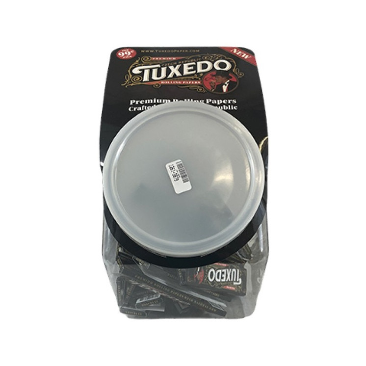 TUXEDO SLIM CLASSIC ROLLING PAPERS KING SIZE - 48 PACK PER JAR