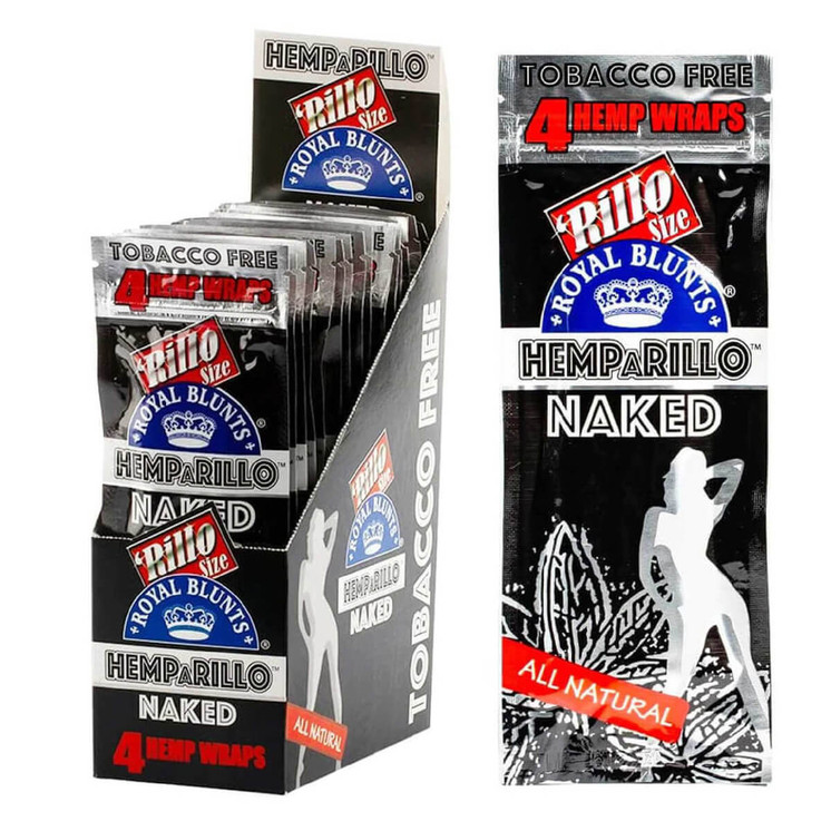 ROYAL BLUNTS HEMP A RILLO 4PK 15PK BOX