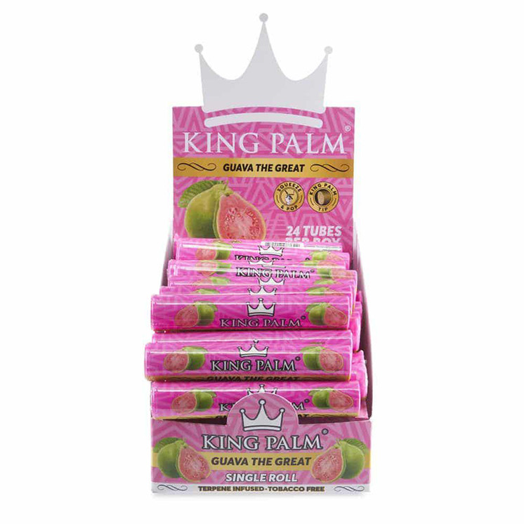 King Palm - Mini Terpene Infused Single Roll 24 Count Per Pack