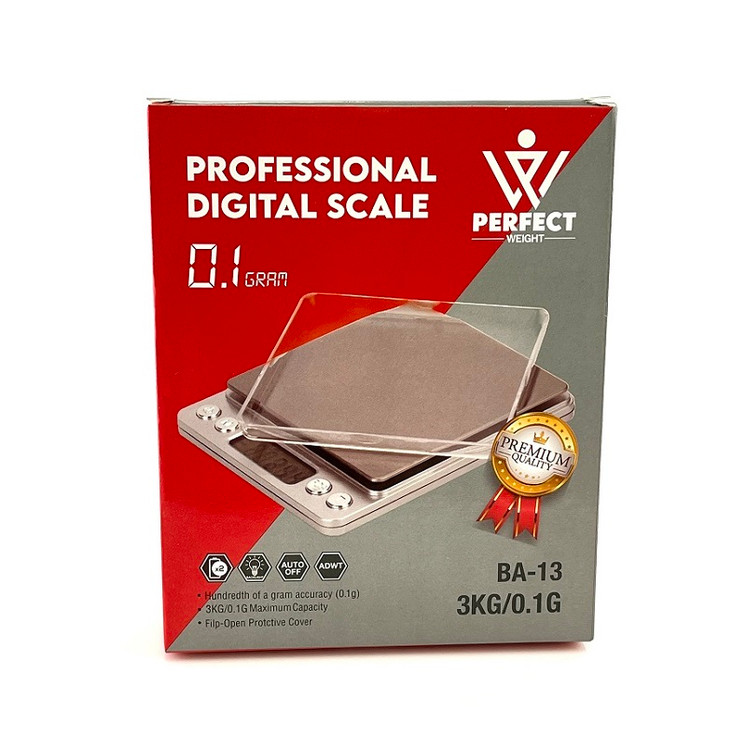 PERFECT WEIGHT BA-13 DIGITAL POCKET SCALE 3000G X 0.1G
