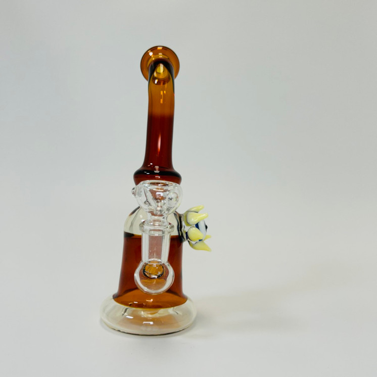 Waterpipe 7 Inch - Eye With Color Neck 