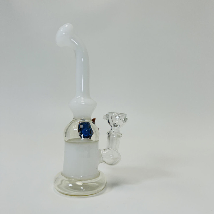 Waterpipe 7 Inch - Eye With Color Neck