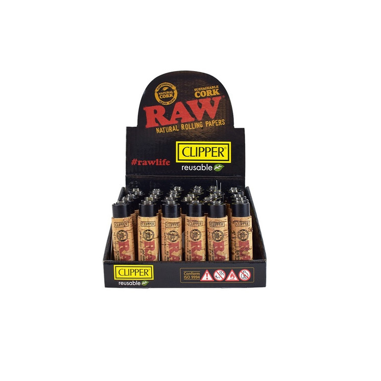 CLIPPER - LIGHTER CORK COVER - 30 LIGHTER PER DISPLAY