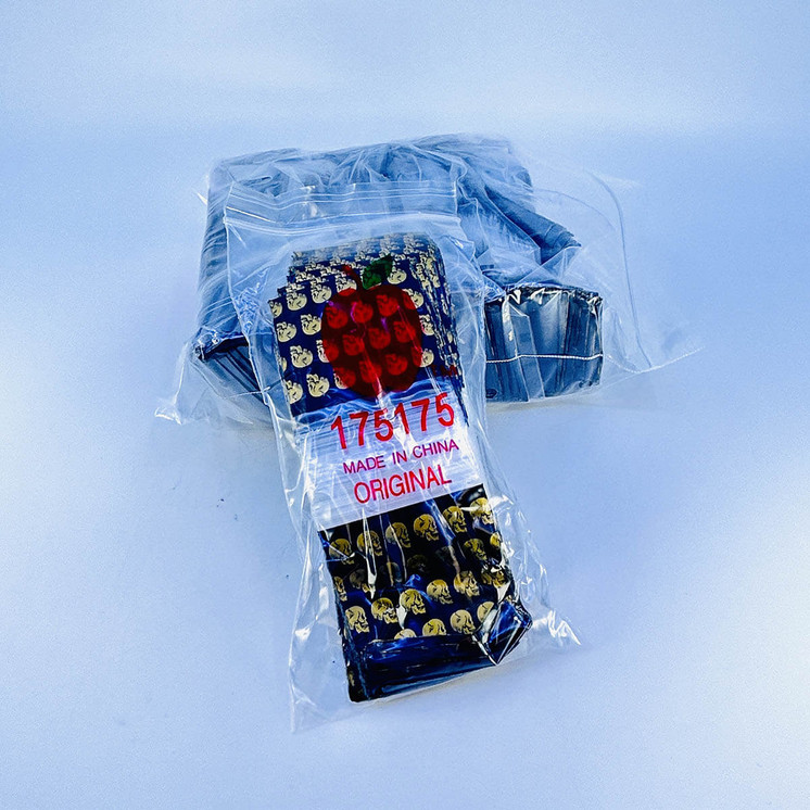 Apple Baggies 175175 - Ziplock 2.5mil Plastic Bags - 1.75 X 1.75 Inch - 100 Bags Per Pack - 10 Packs Per Box