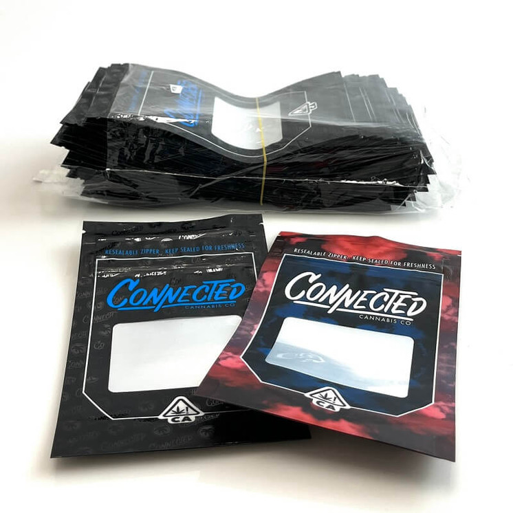 Connect Four Child Proof - ST1250 - 35 Grams - 50 Counts Per Bag - Assorted Designs