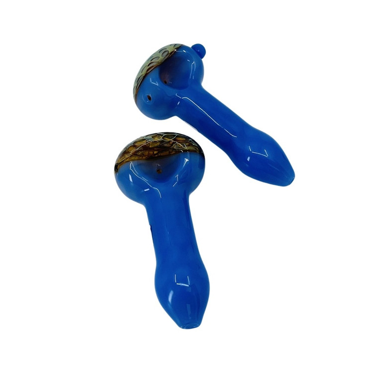 HPMS51 HANDPIPE 4" SLIME COLOR WITH HONEYCOMB HEAD