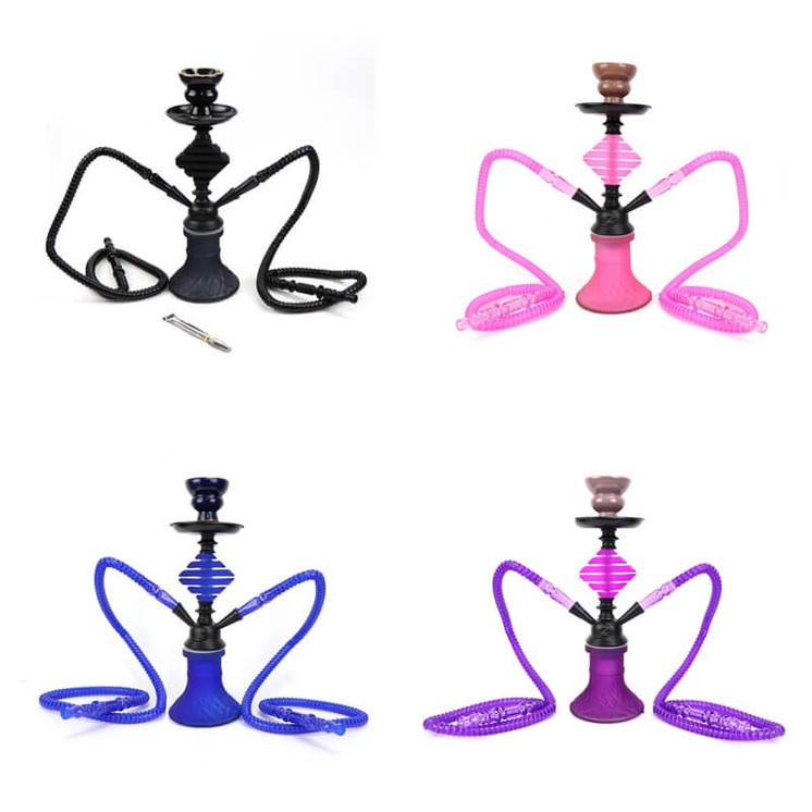 ZEBRA HOOKAH HENRY - 12" INCH - 2 HOSE - ASSORTED