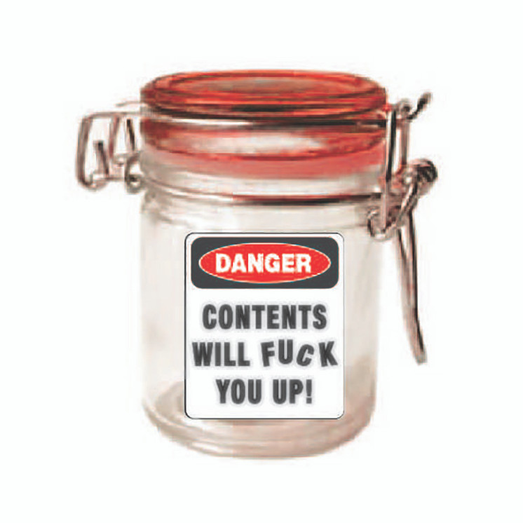 STASH JAR GLASS - 1.5OZ - SMALL - 3 PIECES PER PACK