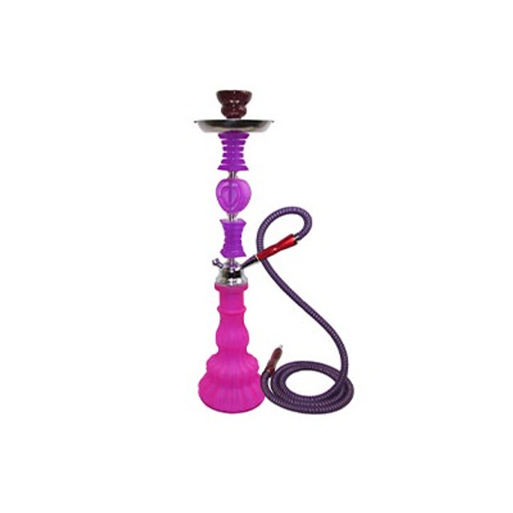 ZEBRA HOOKAH LUXOR - 29 INCH - 1 HOSE - ASSORTED COLORS