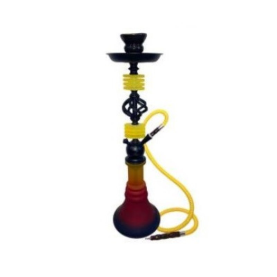 ZEBRA HOOKAH RIMON - 22 INCH - 1 HOSE - PRICE PER PIECE - ASSORTED COLORS