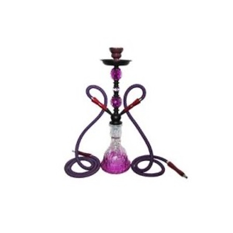 ZEBRA HOOKAH XTASY - 29 INCH - 2 HOSE - PRICE PER PIECE - ASSORTED COLORS