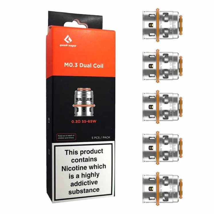 GEEKVAPE M 0.3 DUAL COIL - 5 PIECES PER PACK