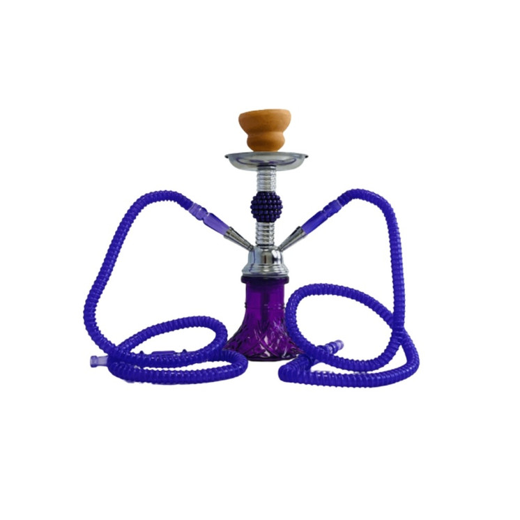 ZEBRA -  2 HOSE HOOKAH EDDIE - 10 INCHES