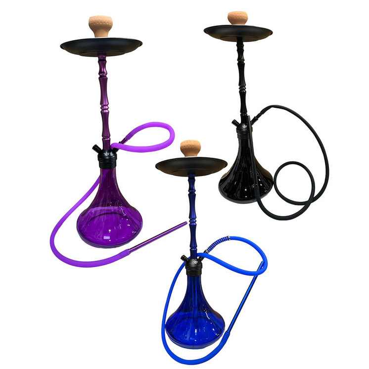 Dud Hookah Grande - 29" In Size - 1 Hose - Price Per Piece - Assorted 