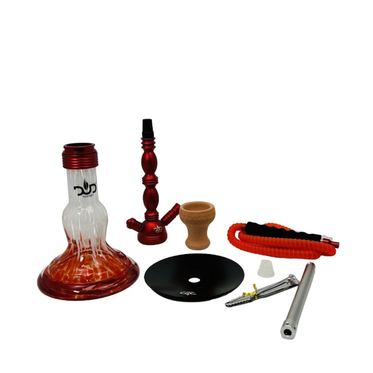 DUD -  Jackson Hookah 1 Hose - 20 Inch-RED