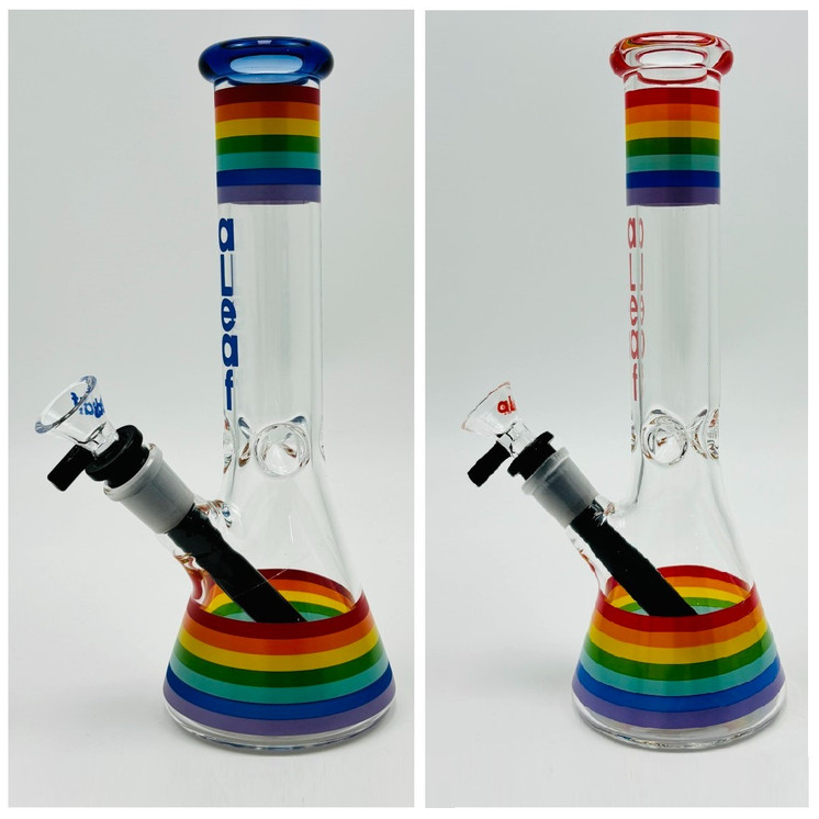 Aleaf Waterpipe 10 Inch - Pride Collection Beaker - Al1009