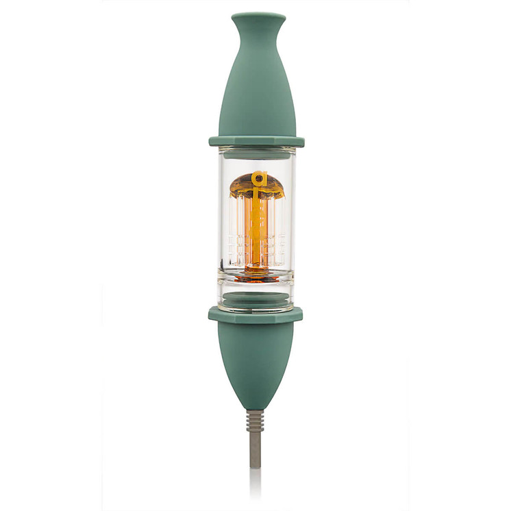 Aleaf - Nector Collector Kit - Silicone and Glass - 8 Inches - Assorted Colors - SL122 - Price Per Piece