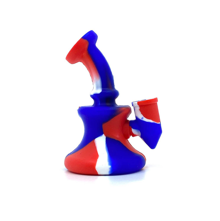 Silicone Waterpipe - 5" In Size - Assorted