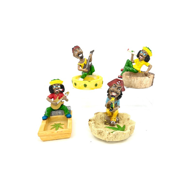 Ashtray Polystone - Small - Assorted Design 