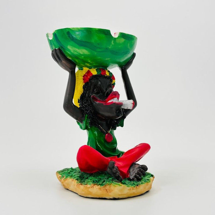 Ashtray Polystone - Small - Price Per Piece - Assorted Design 