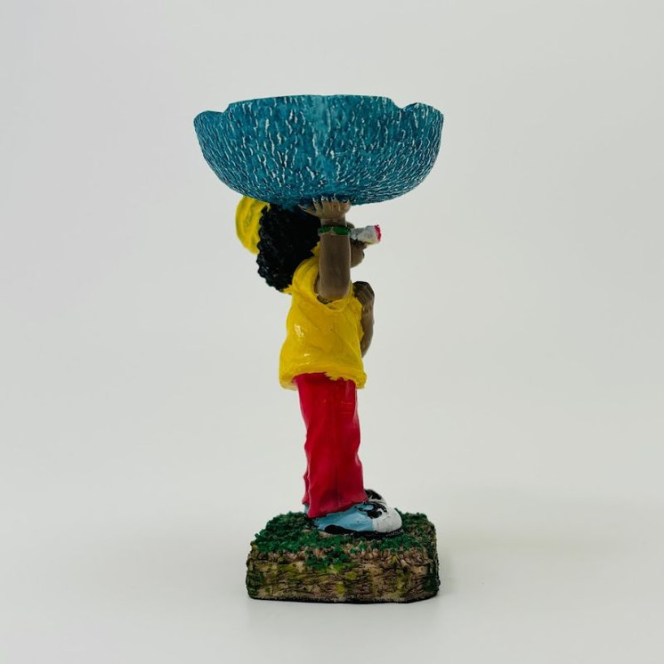 Ashtray Polystone - Small - Price Per Piece - Assorted Design 