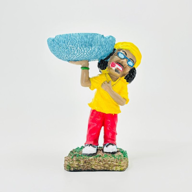 Ashtray Polystone - Small - Price Per Piece - Assorted Design 